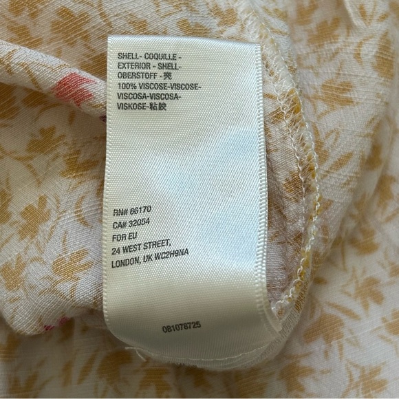 Free People In Full Bloom Smocked Waist Midi Dress - Picture 11 of 11